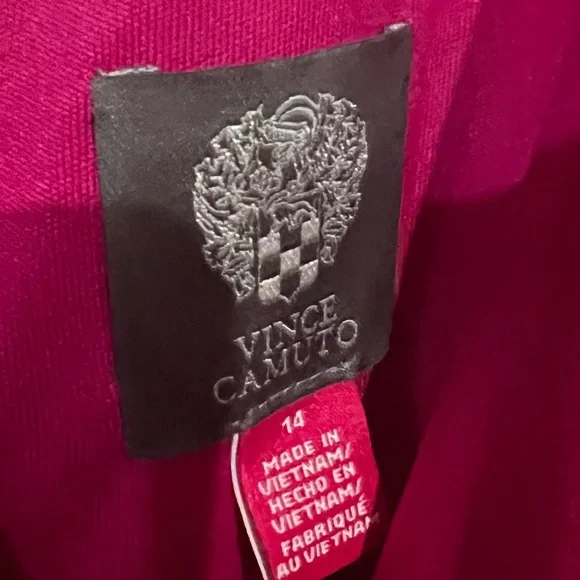 WILL NOT TAKE LESS Vince Camuto Asymmetric Hem Scuba Crepe Dress - Picture 5 of 9